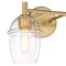 Designers Fountain Summer Jazz 16 in. 2-Light Brushed Gold Vanity Light with Clear Glass Shades for Bathrooms D310M-2B-BG - alternate 4